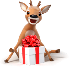 Олень Санты